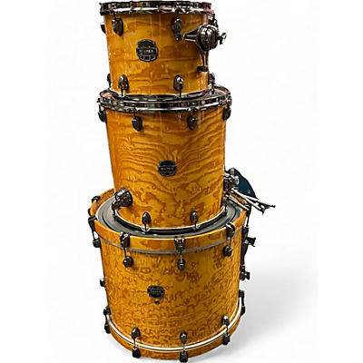 Mapex Used Mapex 3 Piece Saturn Exotic Maple Burl Drum Kit