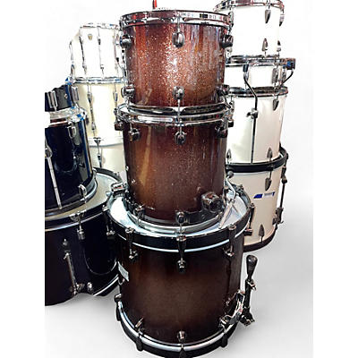 Mapex Used Mapex 3 Piece Saturn III Root Beer Burst Drum Kit