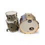 Used Mapex 3 Piece Saturn V GOLD SPARKLE Drum Kit GOLD SPARKLE