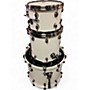 Used Mapex 3 Piece Stratus Evolution Fusion Alpine White Drum Kit Alpine White
