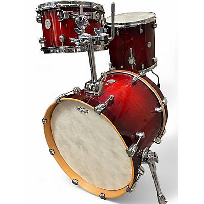 Used Mapex 3 Piece meridian maple  maple Drum Kit