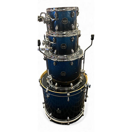 Used Mapex 4 Piece 4 PIECE ARMORY SHELL PACK PHOTON BLUE Drum Kit PHOTON BLUE