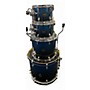 Used Mapex 4 Piece 4 PIECE ARMORY SHELL PACK PHOTON BLUE Drum Kit PHOTON BLUE