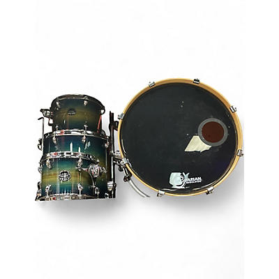 Used Mapex 4 Piece ARMORY Green Drum Kit