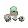 Used Mapex 4 Piece Armory Series Exotic Ultramarine Gloss Drum Kit Ultramarine Gloss