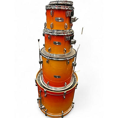 Used Mapex 4 Piece M Series 2 Tone Sunburst Drum Kit