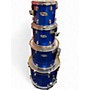 Used Mapex 4 Piece M Series blue Drum Kit blue