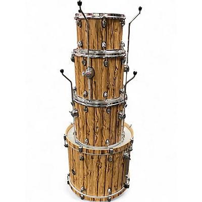 Used Mapex 4 Piece MARS DRIFTWOOD Natural Drum Kit