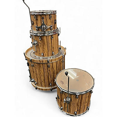 Used Mapex 4 Piece MARS LIMITED EDITION Natural Drum Kit