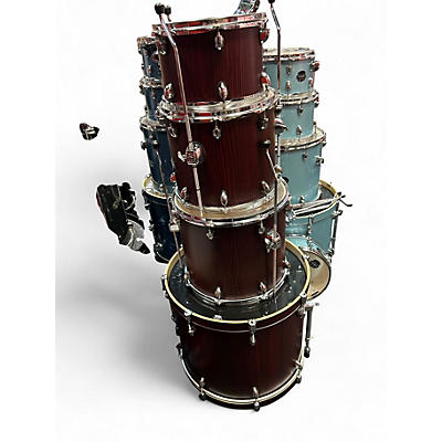 Used Mapex 4 Piece MARS RED Drum Kit
