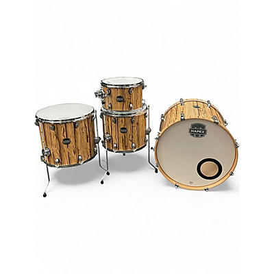 Used Mapex 4 Piece MARS SERIES DRIFTWOOD CHROME Drum Kit