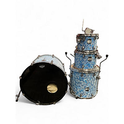 Used Mapex 4 Piece MYDENTITY BLUE Drum Kit