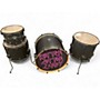 Used Mapex 4 Piece Mars Black Drum Kit Black