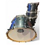 Used Mapex 4 Piece Mars Blue Drum Kit Blue