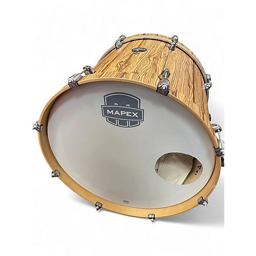 Used Mapex 4 Piece Mars Driftwood Drum Kit Driftwood