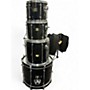 Used Mapex 4 Piece Mars Piano Black Drum Kit Piano Black