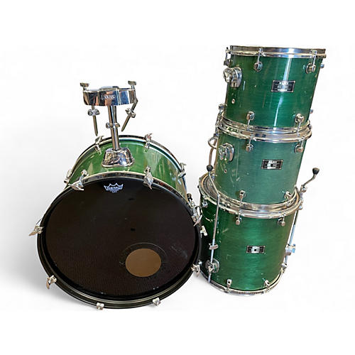 Used Mapex 4 Piece Mars Series Green Drum Kit Green