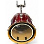 Used Mapex 4 Piece Meridian Crimson Red Burst Drum Kit Crimson Red Burst