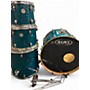 Used Mapex 4 Piece Meridian TEAL Drum Kit TEAL