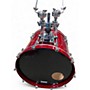 Used Mapex 4 Piece ORION SERIES Trans Crimson Red Drum Kit Trans Crimson Red