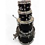 Used Mapex 4 Piece REBEL 4 PIECE DRUM KIT Black Drum Kit Black