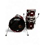 Used Mapex 4 Piece SATURN III DRUM KIT W/ BAGS AND HARDWARE WINE RED Drum Kit WINE RED