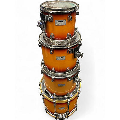 Used Mapex 4 Piece SATURN PRO SUNBURST Drum Kit