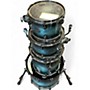 Used Mapex 4 Piece SATURN V  DEEP WATER BURL Drum Kit DEEP WATER BURL
