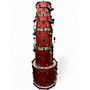 Used Mapex 4 Piece Saturn Evolution Workhorse Tuscan Red Drum Kit Tuscan Red