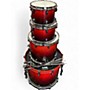 Used Mapex 4 Piece Saturn IV Studioease SCARLETT FADE Drum Kit SCARLETT FADE