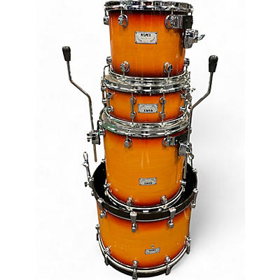 Used Mapex 4 Piece Saturn Pro Sunburst Drum Kit