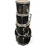 Used Mapex 4 Piece Saturn Standard Black Drum Kit Black