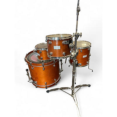 Used Mapex 4 Piece Saturn series Brown Drum Kit