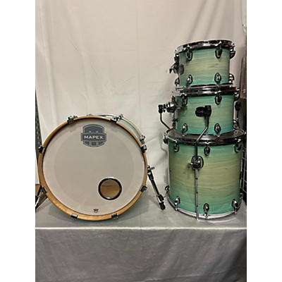 Mapex Used Mapex 4 piece Armory Seafoam Green Drum Kit