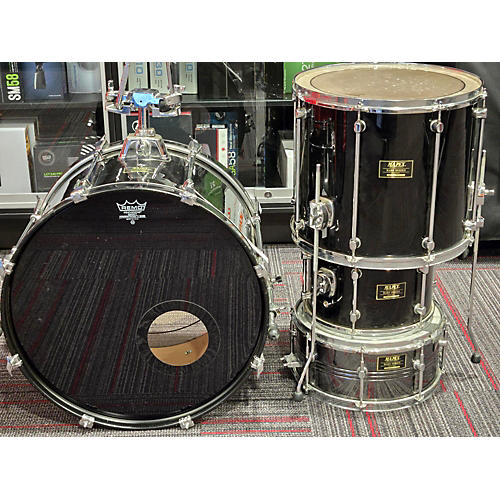 Mapex Used Mapex 4 piece DRUM SHELL PACK Black Drum Kit Black