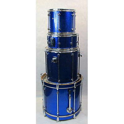 Used Mapex 4 piece Mars Pro Sparkle Blue Drum Kit