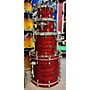 Used Mapex Used Mapex 4 piece Saturn V Red Strata Pearl Drum Kit Red Strata Pearl