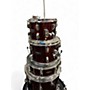 Used Mapex 5 Piece 5 PIECE REBEL Candy Apple Red Drum Kit Candy Apple Red