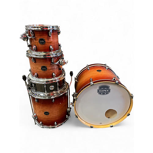 Used Mapex 5 Piece ARMORY SERIES Heritage Cherry Sunburst Drum Kit Heritage Cherry Sunburst