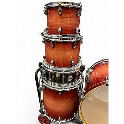 Used Mapex 5 Piece ARMORY SERIES REDWOOD BURST Drum Kit