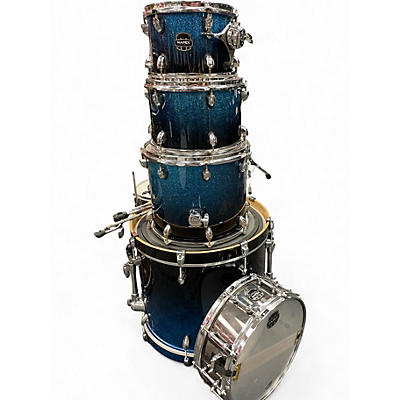 Used Mapex 5 Piece Armory BLUE WAVE Drum Kit