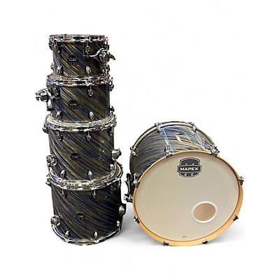 Used Mapex 5 Piece Armory Marine Spiral Drum Kit
