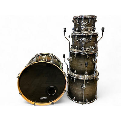 Used Mapex 5 Piece Armory Studioease Black Dawn Fade Drum Kit