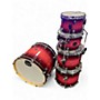 Used Mapex 5 Piece Armory Tanzanite Tanzanite Burst Drum Kit Tanzanite Burst