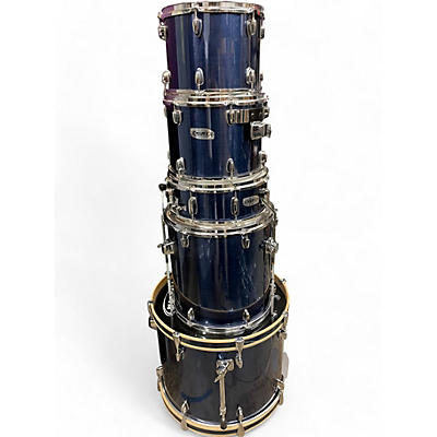 Mapex Used  Mapex 5 Piece Drum Kit Midnight Blue