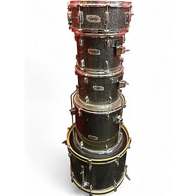 Used Mapex 5 Piece Drum set Gray Marble Drum Kit