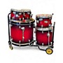 Used Mapex 5 Piece M PRO Red to Black Fade Drum Kit Red to Black Fade