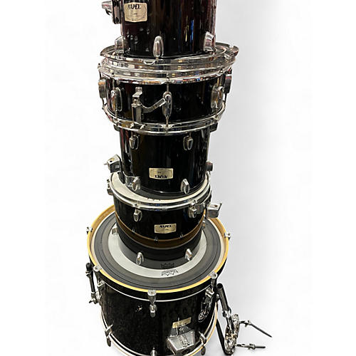 Used Mapex 5 Piece M Series Black Drum Kit Black