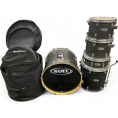 Used Mapex 5 Piece MARS Gray Drum Kit