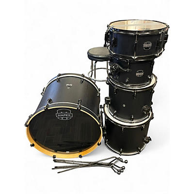 Used Mapex 5 Piece MARS MIDNIGHT BLACK Drum Kit